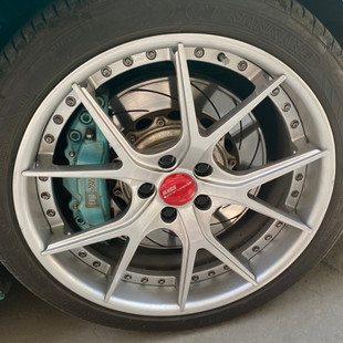 改装轮毂中心盖或原车轮更换款SSR红色轮盖56/58/60/62/63/68/75