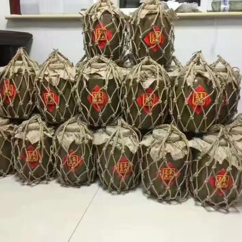 批发麻绳酒坛网兜复古麻绳提兜