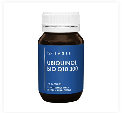 澳洲直邮泛醇辅酶Eagle Ubiquinol还原型辅酶BioQ10300mg30粒