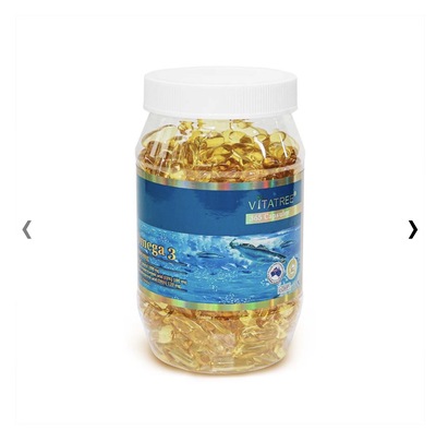 澳洲直邮 VITATREE维他树 高纯度欧米茄三鱼油胶囊1000mg365粒
