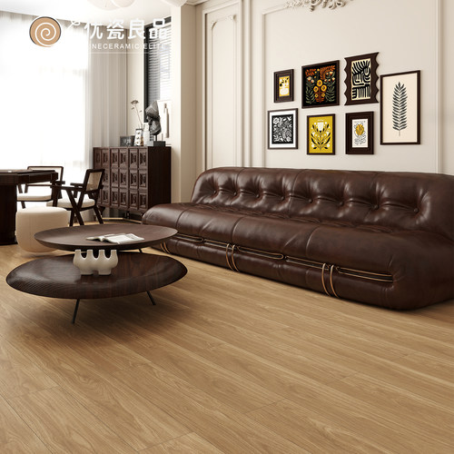 原木风200x1200客厅卧室木纹砖瓷砖双零全瓷仿实木地板砖阳台地砖