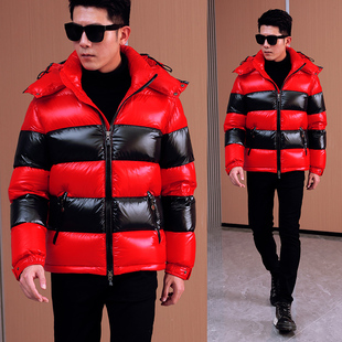 帝虎 羽绒服男 短款 羽皇 高端 品牌 90%白鹅绒 26-002 冬季新款