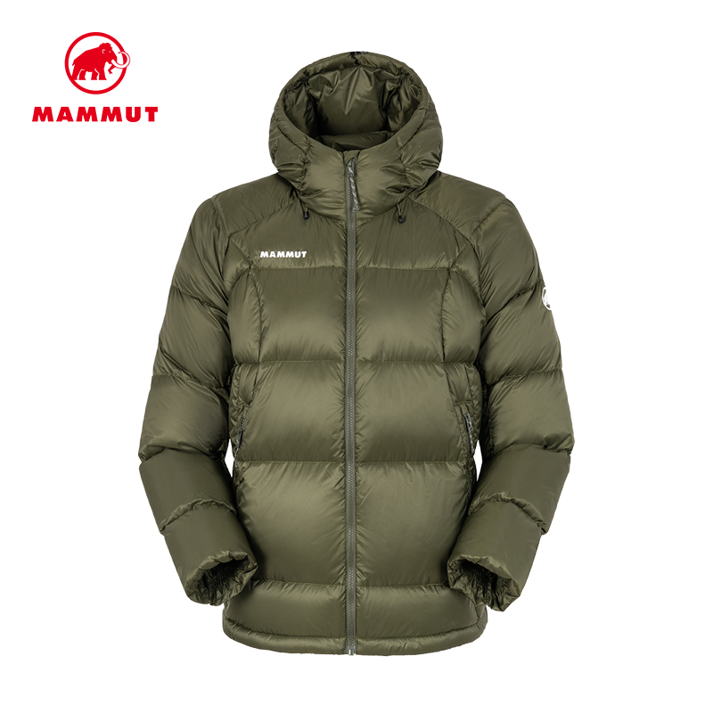 MAMMUT猛犸象Glacier男士户外徒步登山防风舒适保暖连帽羽绒服