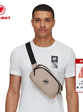 MAMMUT猛犸象Seon Waistpack男女款户外休闲腰包2L多功能实用挎包