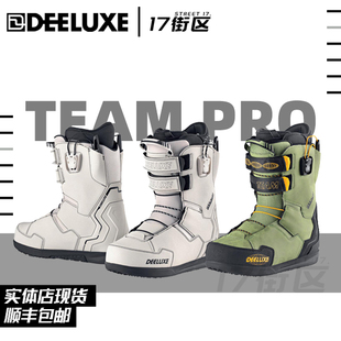 W24DEELUXE男女款TEAM高端雪鞋单板滑雪鞋全能公园滑雪靴