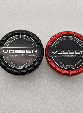 适用定制国锻轮毂配套中心盖沃森轮盖VOSSEN彩色轮胎铃盖外径60MM
