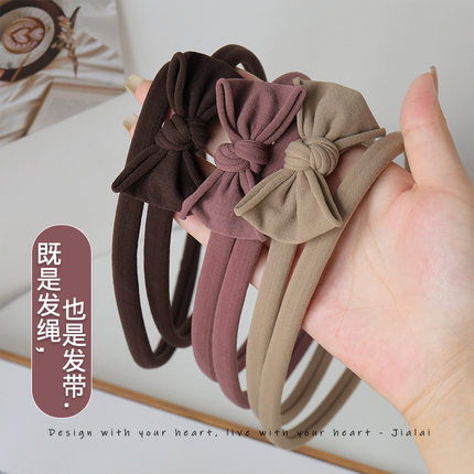 束发带女洗脸毛巾圈新款化妆敷面膜洗漱洗澡发箍女款洗脸专用发绳