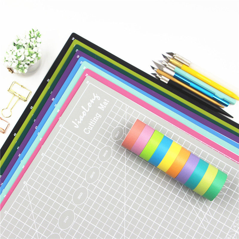 骄龙A2切割板手工写字广告彩色多色白芯雕刻垫板介戒刀垫板 包邮