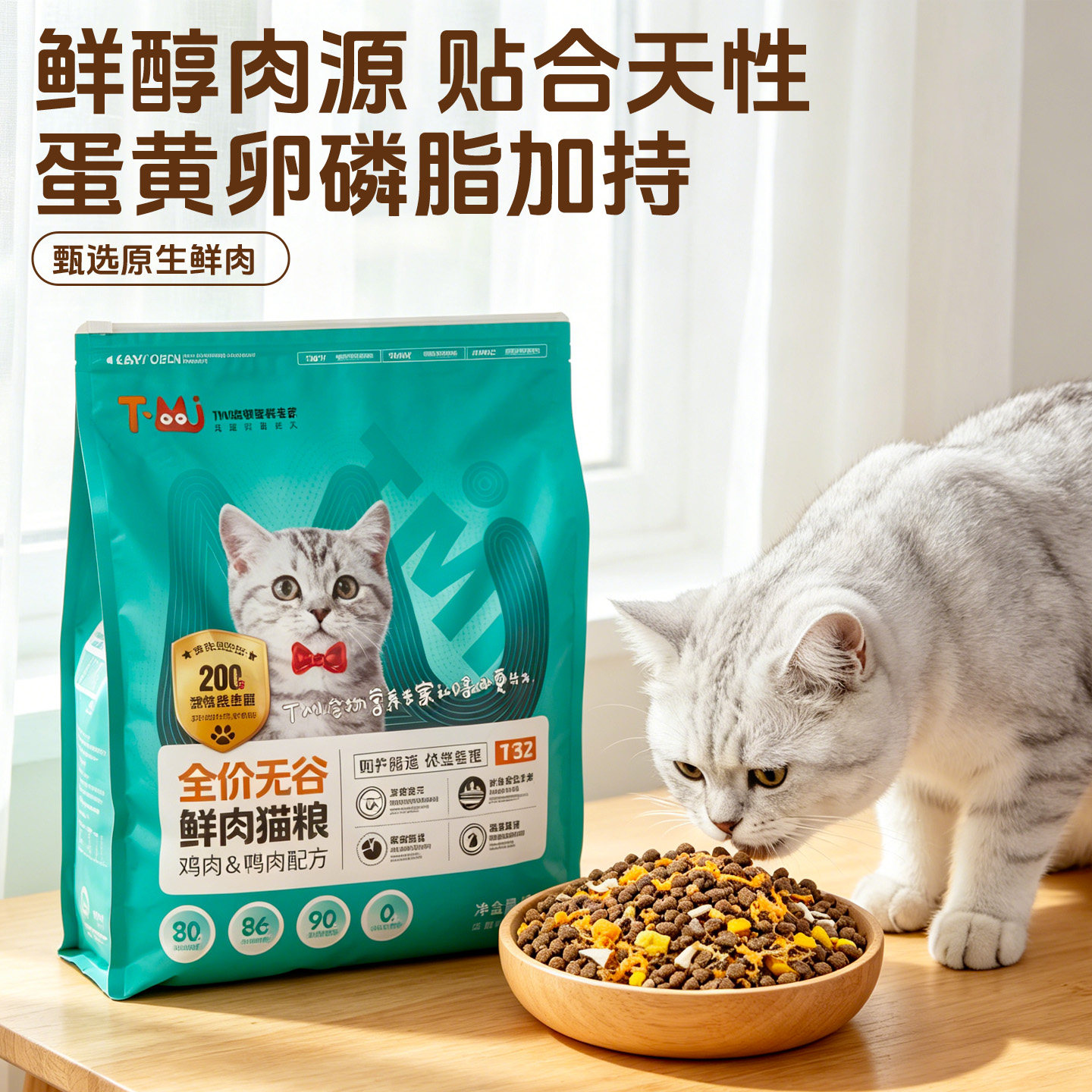 TMi全价无谷鲜肉猫粮0添加剂图片
