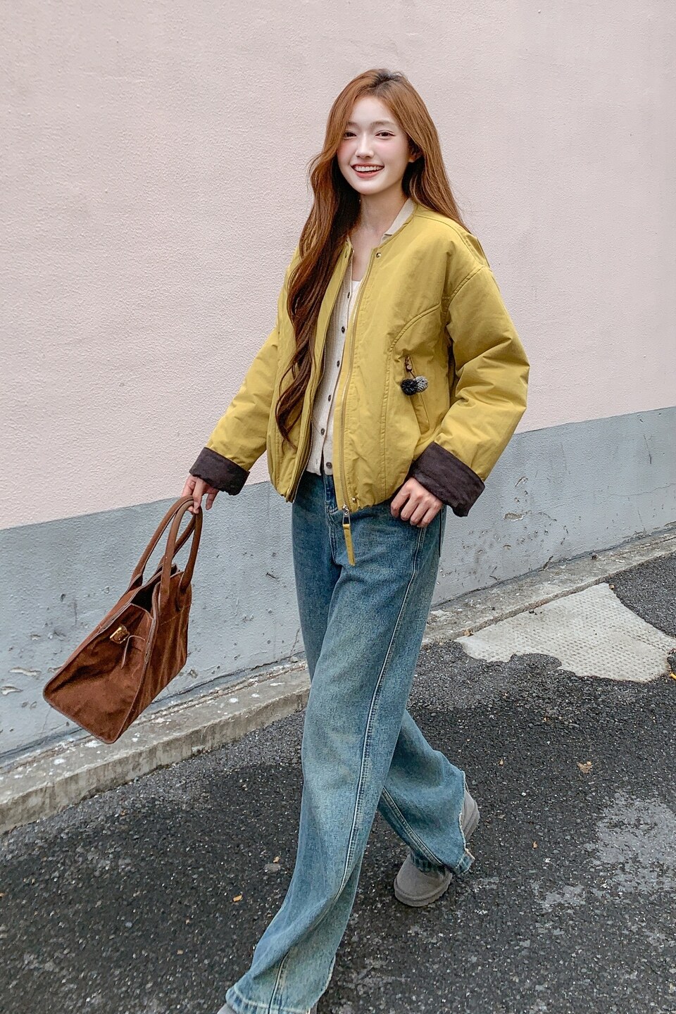 短款2025秋冬新款小个子棉服休闲宽松棉衣8025P165K269,女装棉衣/棉服,浙宝253