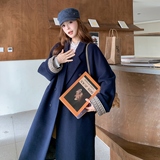 现货2025秋冬韩版休闲西装领羊毛呢羽绒外套百搭短款8019P300K439，女装毛呢外套，浙宝253