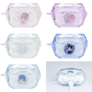 兔宝日本代购正品正版Sanrio三丽鸥双子星玉桂狗MyMelody美乐蒂酷洛米企鹅苹果AirPodsPro/2代耳机保护套外壳