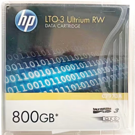 惠普数据记录存储磁带 磁带库 磁带机专用 LTO3 800GB) C7973A