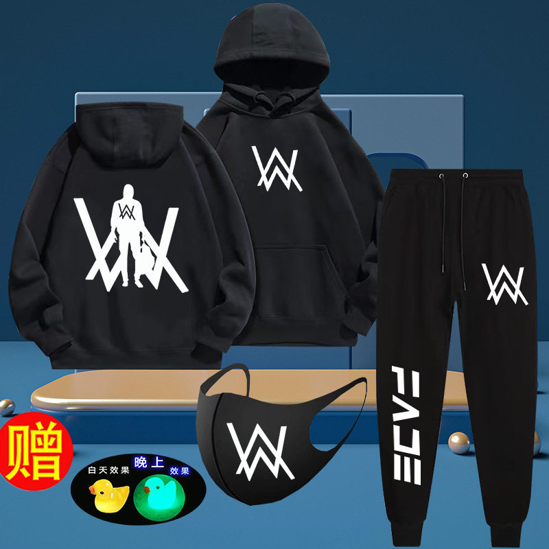 嘉豪同款战衣男卫衣套装