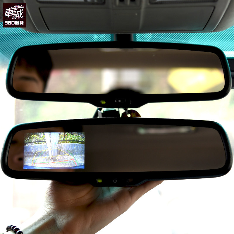 SENNA REIZ CROWN PRADO CAMRY LX570 반전 이미지 프레임리스 자동 눈부심 방지 실내 거울