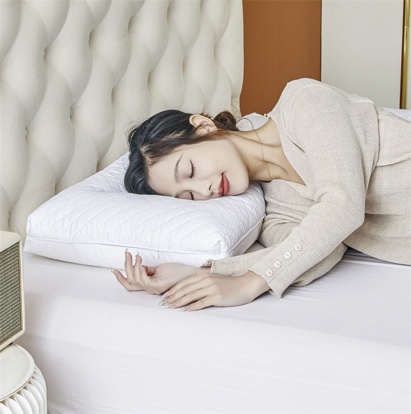 五星级酒店助睡眠护颈椎双面枕头