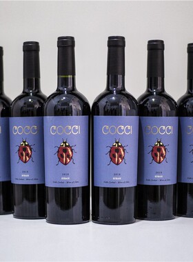 智利原瓶进口红酒送礼750ml整箱六支装甲壳虫西拉半干红葡萄酒