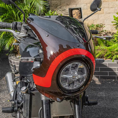 川崎Z900RS猪头罩大灯保护罩