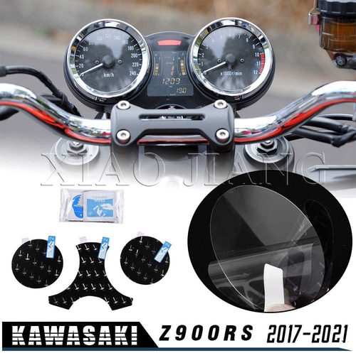 适用川崎Z900RS Z650RS 码表盘膜仪表膜防刮高清透明保护贴膜