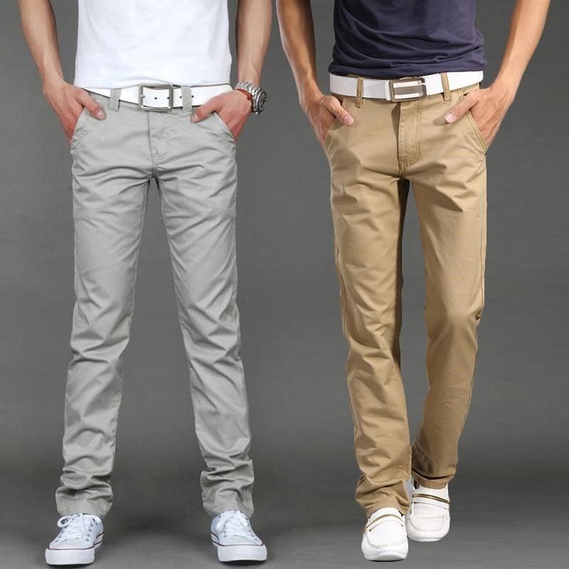男人新款夏裝春夏百搭卡其色男士男褲子休閑褲夏季夏天長褲男式。在類目 男裝, 休閒褲中 - 來自Buy2taobao.com提供專業的淘寶代購服務