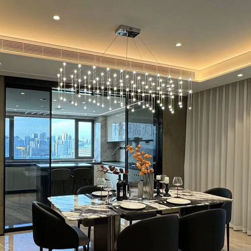 餐厅样板间后现代吊灯