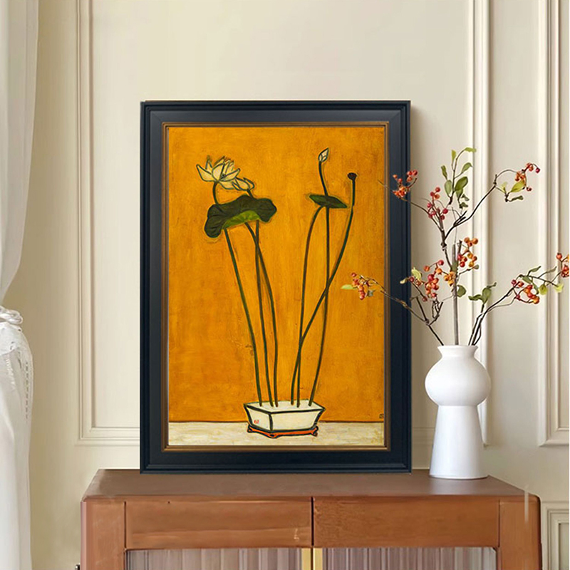 常玉大师艺术油画法式小众