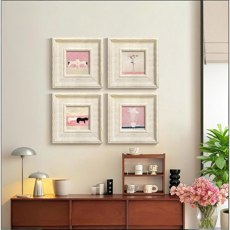 法式奶油风挂画客厅高级感常玉餐厅装饰画中古风卧室床头壁画女孩,家居饰品,现代装饰画,淘宝优惠券,粉丝福利购,淘宝优惠卷