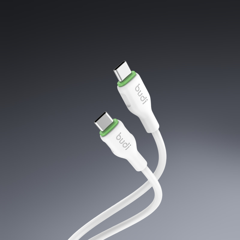 双头Typec充电线 PD65W快充数据线 2 USB-C加长线3米 适用于iPhone171615苹果安卓C口手机平板笔记本电脑电源