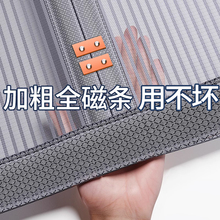 2025新款门帘防蚊虫纱帘全磁条免打孔家用磁性自吸纱窗纱门金刚网