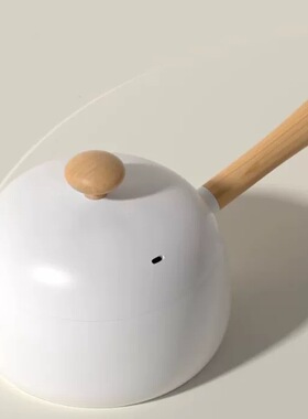 新款陶瓷汤锅马卡龙色小黄锅婴儿辅食锅热奶锅一人食泡面锅汤锅