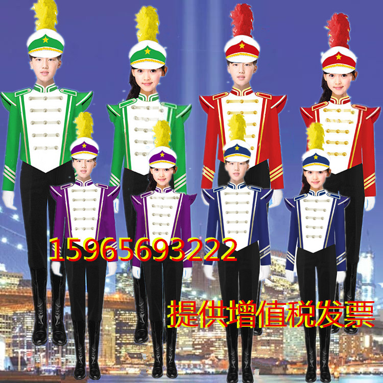 中小学生管乐队升旗手包邮