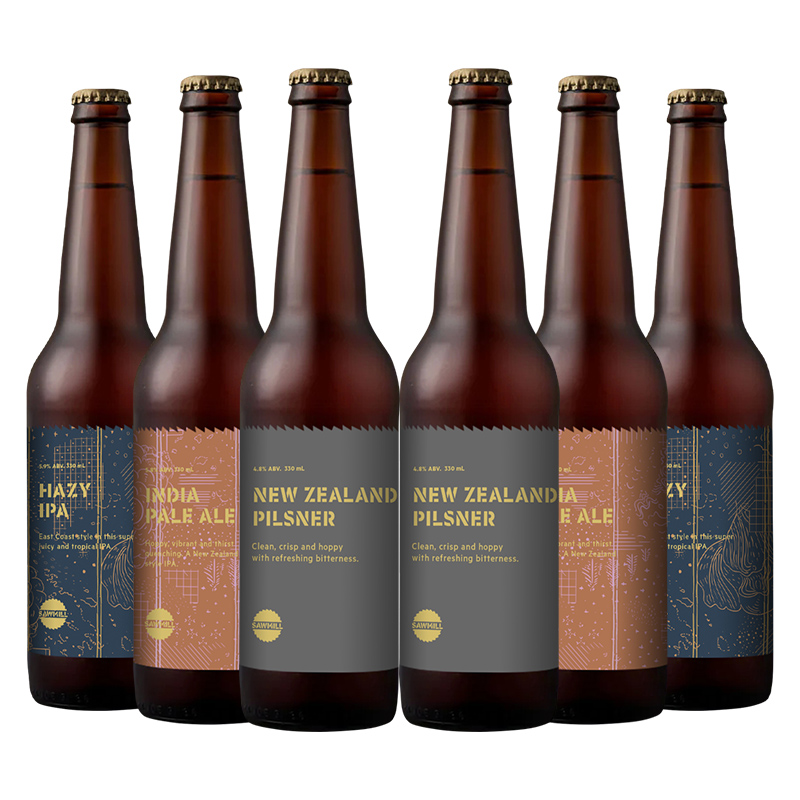 新西兰进口锯厂浑浊IPA精酿啤酒皮尔森口粮精酿