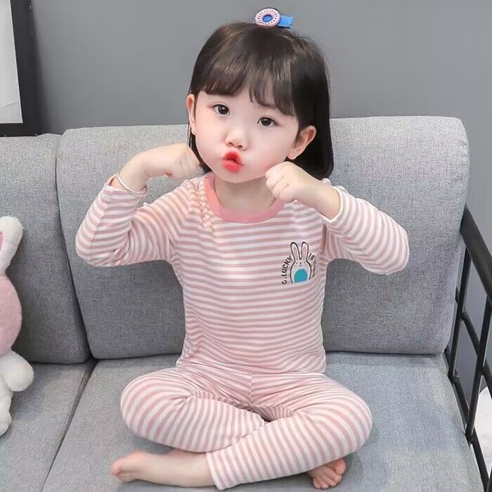 儿童秋衣秋裤两件套保暖德绒