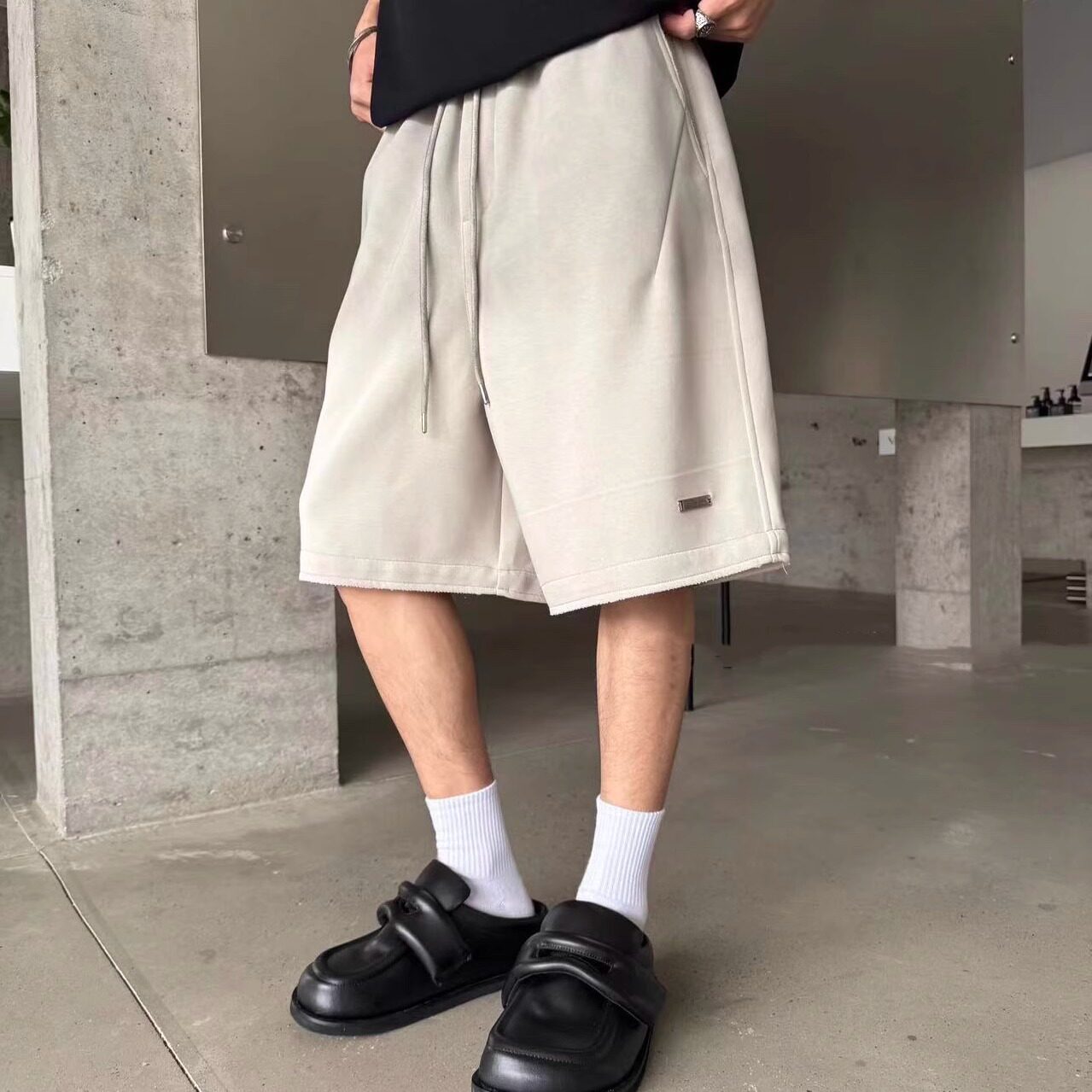 夏季新款运动休闲短裤净版跑步运动五分裤舒适透气潮款男裤FP450