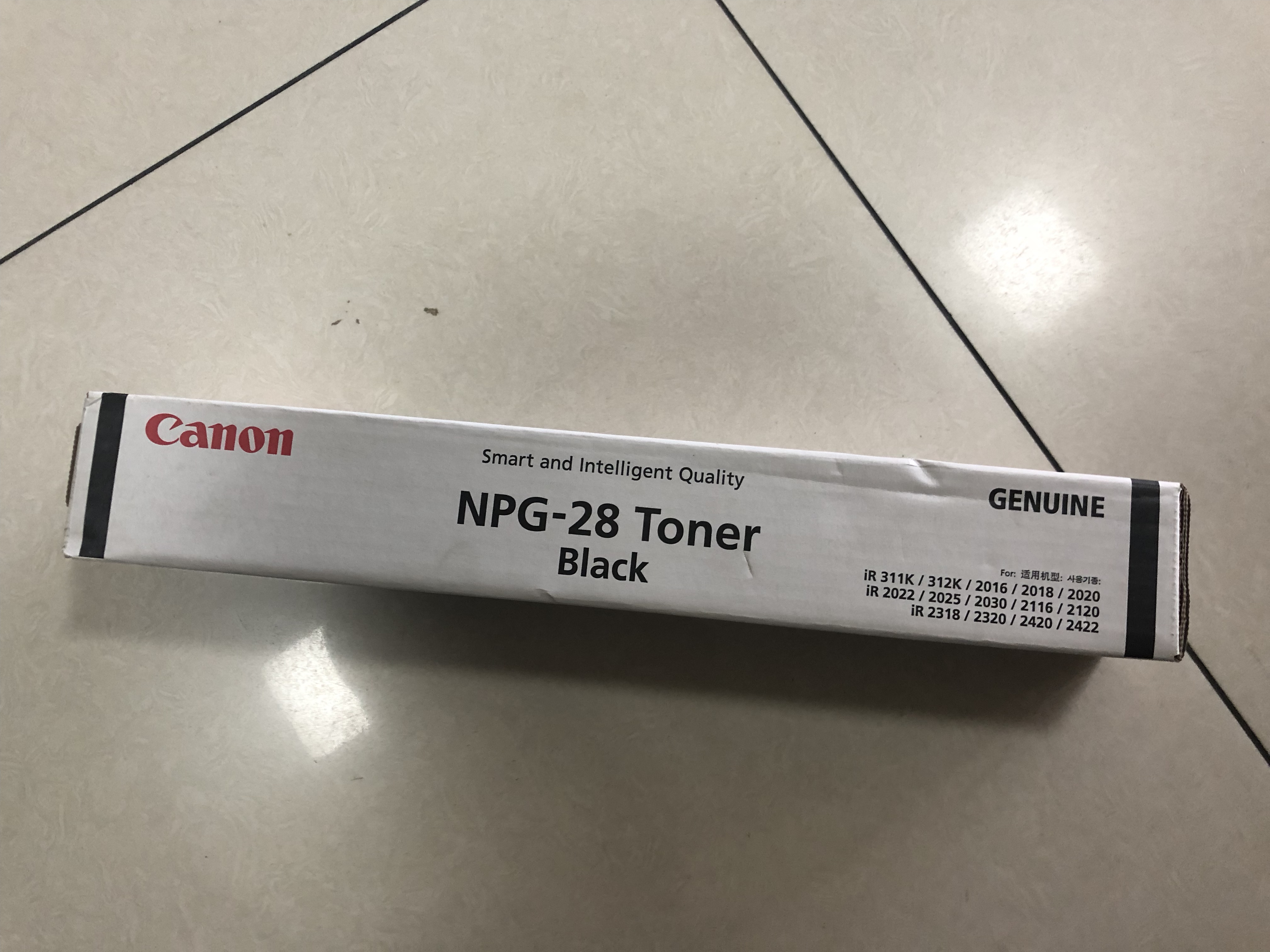 特價處理 原裝正品 佳能 NPG-28墨粉 黑色