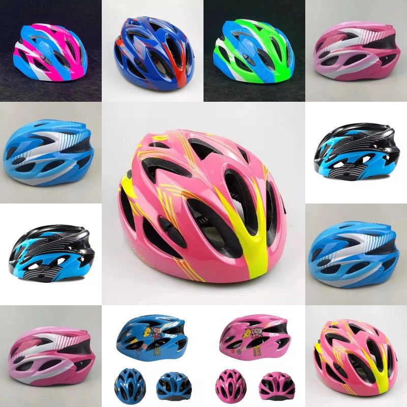 一体成型儿童专用款轮滑头盔多孔透气超轻户外防晒安全帽男女通用