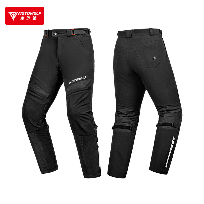 摩多狼摩托车骑行裤四季机车骑行装备防摔网眼透气赛车裤男女通勤,摩托车/装备/配件,赛车服,淘宝优惠券,粉丝福利购,淘宝优惠卷