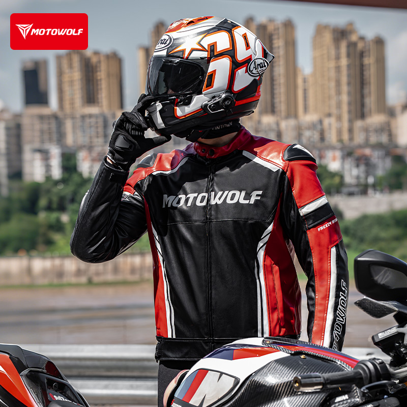 摩多狼摩托车骑行服四季通用