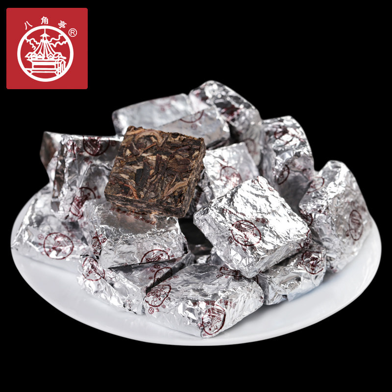 八角亭2016年迷你小方砖300g/罐云南普洱生茶砖茶 送罐子颜色随机,茶,普洱,淘宝优惠券,粉丝福利购,淘宝优惠卷