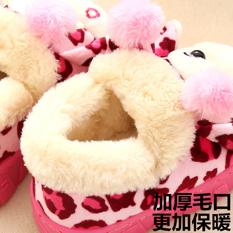 Chaussons enfants en coton pour hiver - Ref 1011056 Image 3