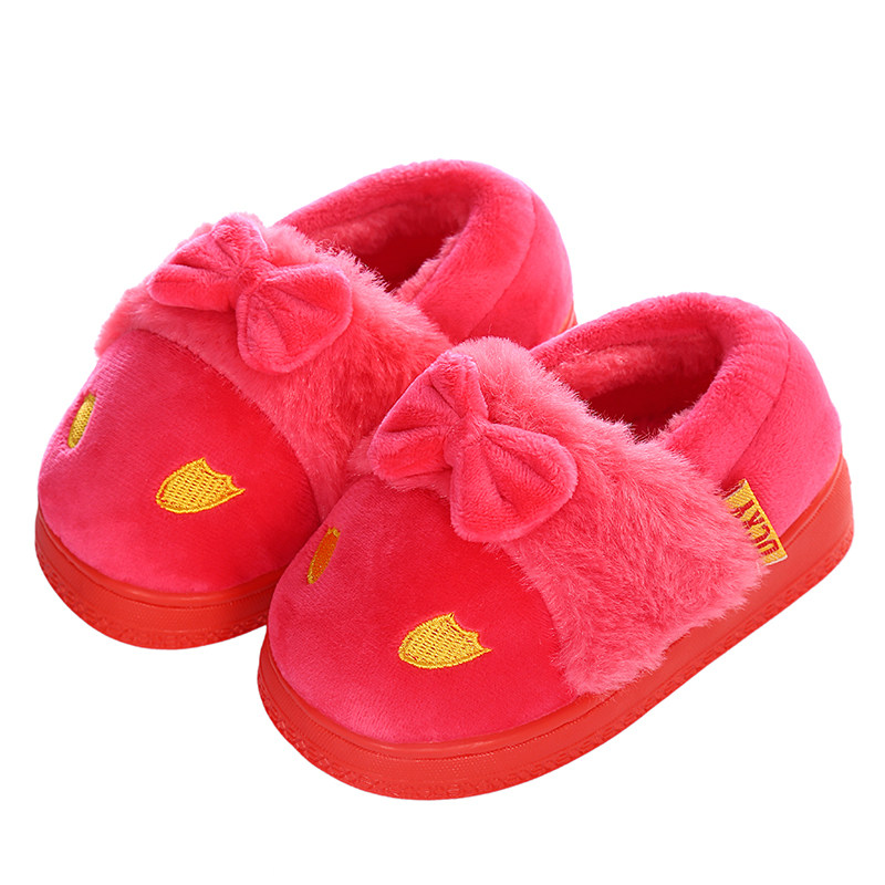 Pantoufles enfants en coton pour hiver - Ref 1032256 Image 5