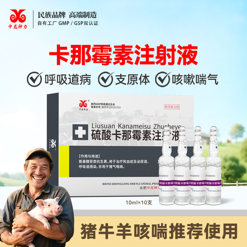 卡那霉素注射液支原体兽药喘气病