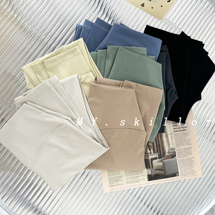 高腰收腹蜜桃臀健身九分裤 align小众神裤 无尴尬线亲肤裸感瑜伽裤