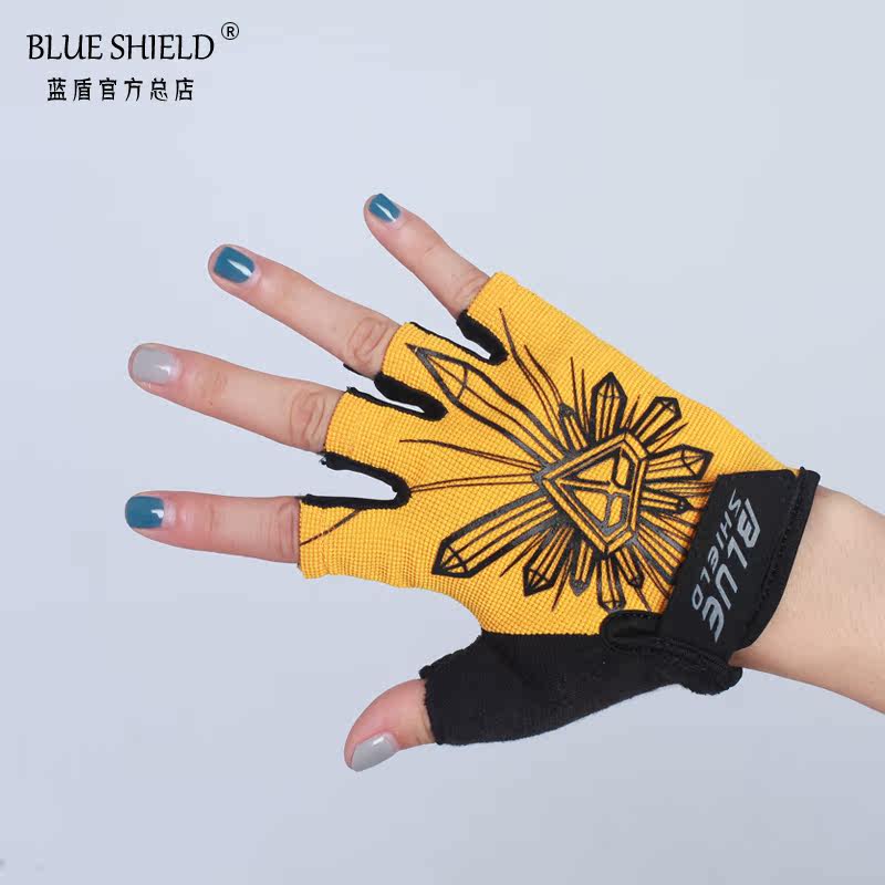 Gants de cyclisme mixte BLUE SHIELD - Ref 2238724 Image 4