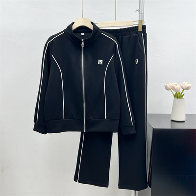 中年妈妈春装运动服套装时尚新款