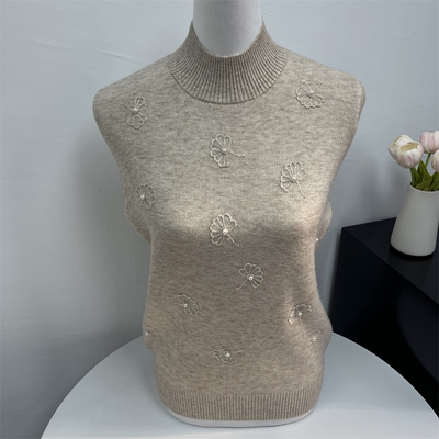 妈妈装半高领保暖冬加绒加厚毛衣