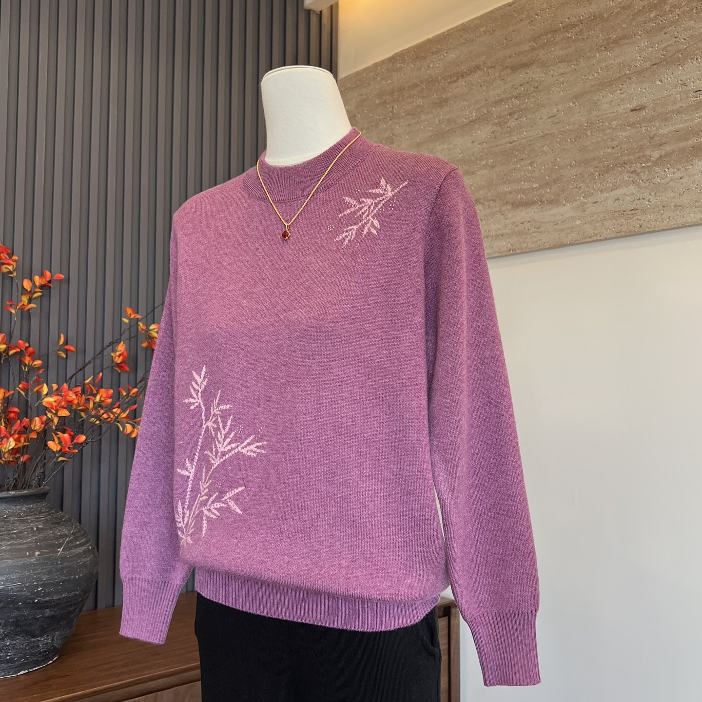 新款妈妈装秋冬季针织衫半高领上衣时尚气质中老年女奶奶打底毛衣,女装/女士精品,中老年女装,淘宝优惠券,粉丝福利购,淘宝优惠卷