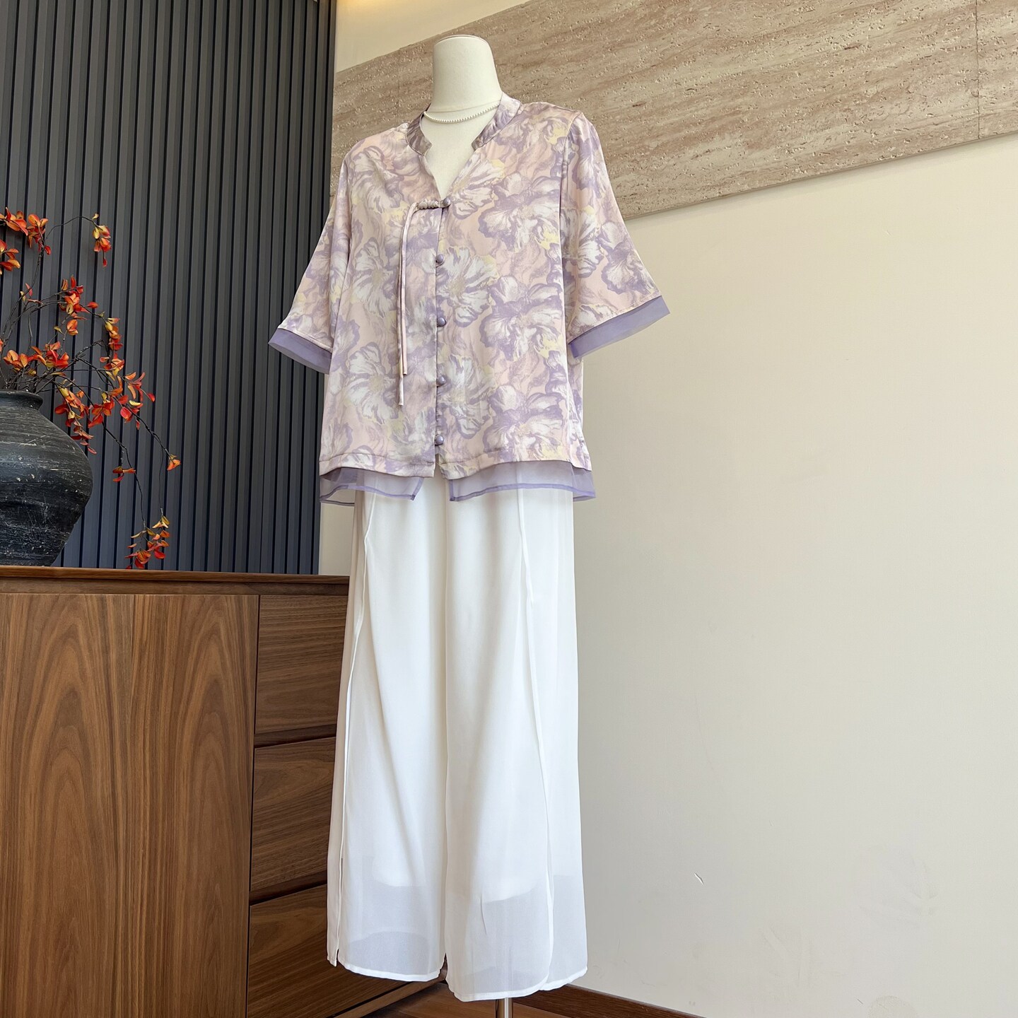 新款妈妈装夏季短袖开衫上衣衬衫