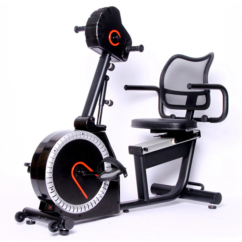 豪华电动卧式上下肢功率自行车 智能主被动训练器 四肢肌力康复