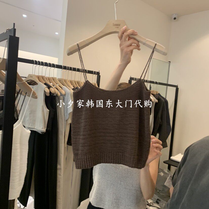 一件包邮 小夕韩国东大门代购 LA MAGIE FEMME26夏款女装吊带背心